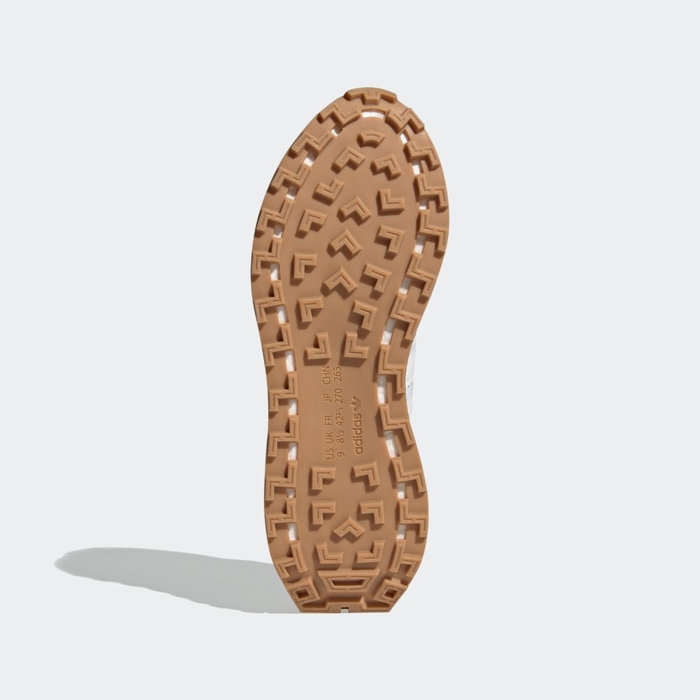 男女款 adidas  Retropy E5 三葉草 經典 休閒鞋 緩震 舒適 麂皮 白 - H03075-細節圖5