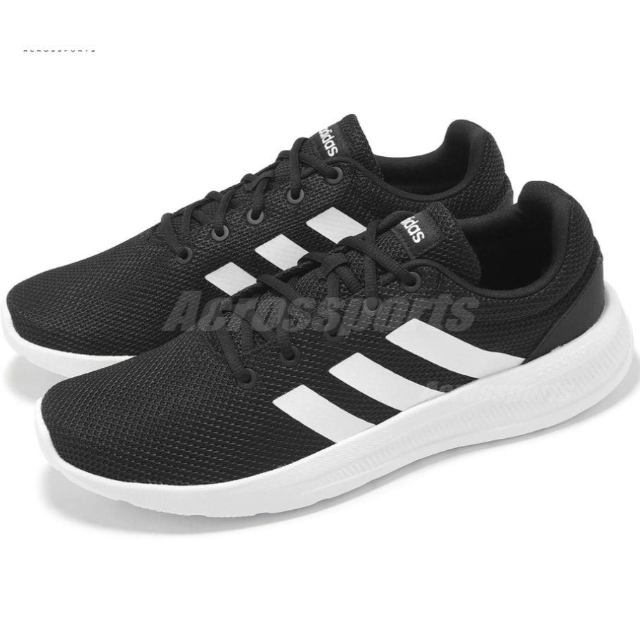 男款 adidas Lite Racer CLN 2.0 慢跑鞋 運動鞋 黑白 - JS3020-細節圖5