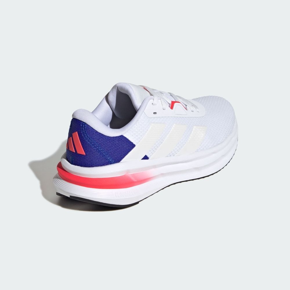 女款 adidas GALAXY 7 慢跑鞋 運動鞋 白藍 螢光橘紅 - JI4605-細節圖3