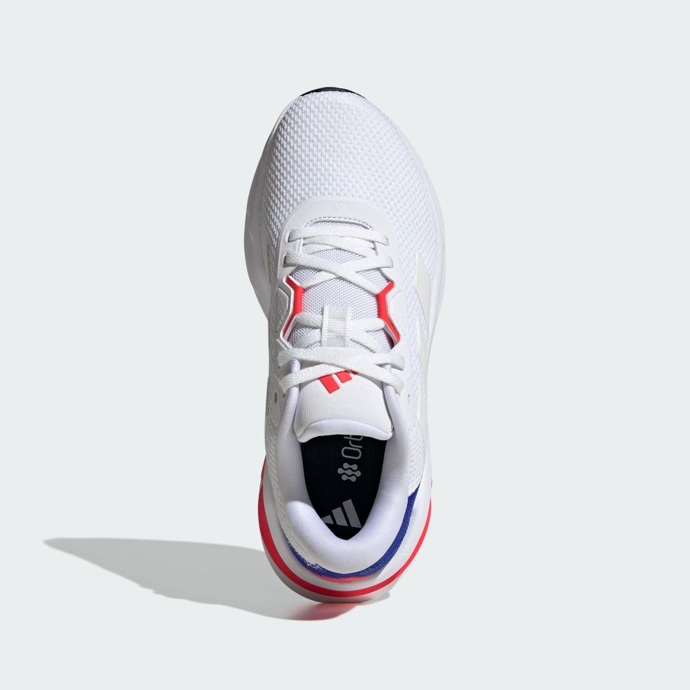 女款 adidas GALAXY 7 慢跑鞋 運動鞋 白藍 螢光橘紅 - JI4605-細節圖4
