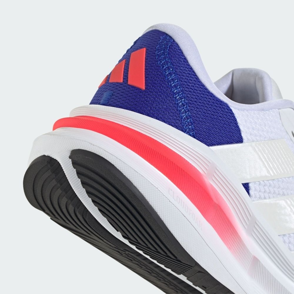 女款 adidas GALAXY 7 慢跑鞋 運動鞋 白藍 螢光橘紅 - JI4605-細節圖6