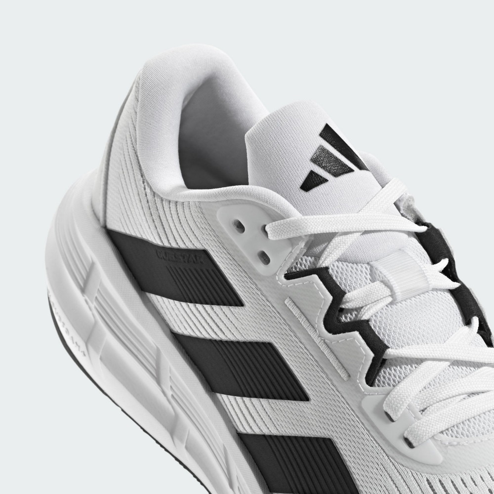 男款 adidas QUESTAR 3 M 緩震 透氣 白黑 - ID6318-細節圖7