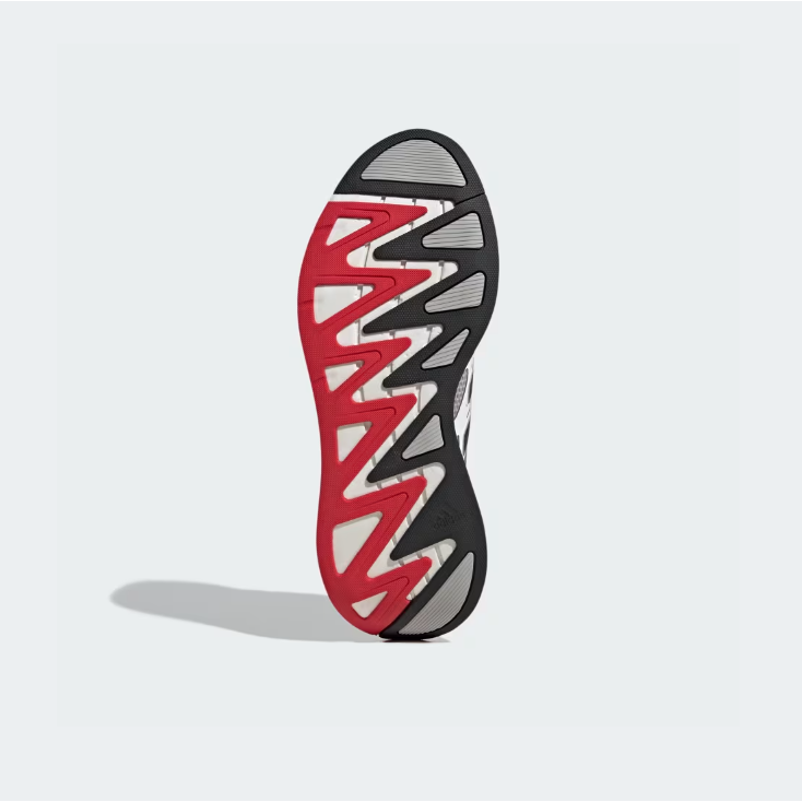 男款 adidas  Adizero Aruku 慢跑鞋 跑鞋 紅白 - JR1611-細節圖4