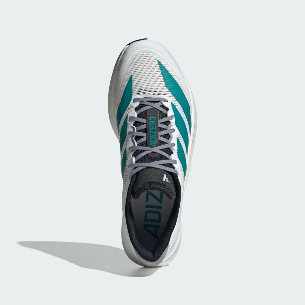 男款 Adidas Adizero Boston 13 M 慢跑鞋 彈力 支撐 緩震 白綠 - JR4791-細節圖3