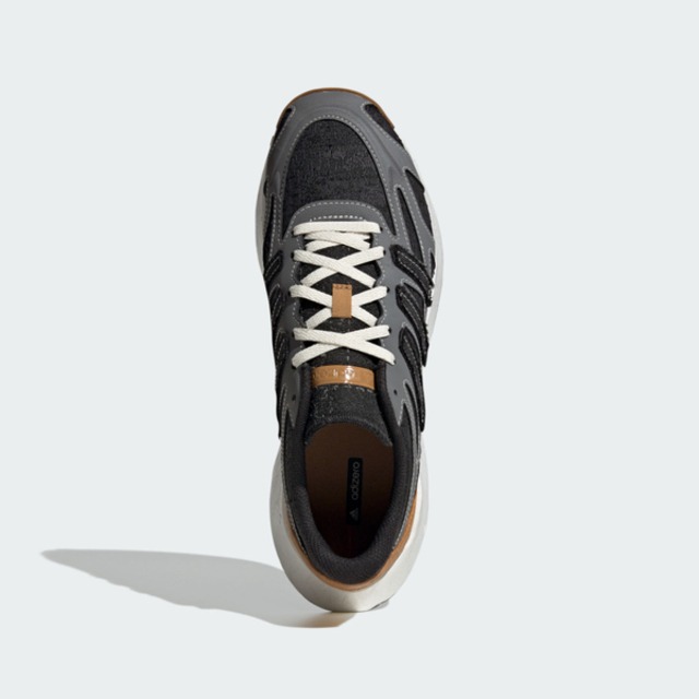 男款 adidas  Adizero Aruku 慢跑鞋 跑鞋 灰 黑 - JP9185-細節圖4