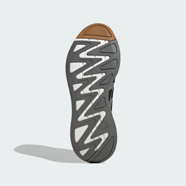 男款 adidas  Adizero Aruku 慢跑鞋 跑鞋 灰 黑 - JP9185-細節圖5