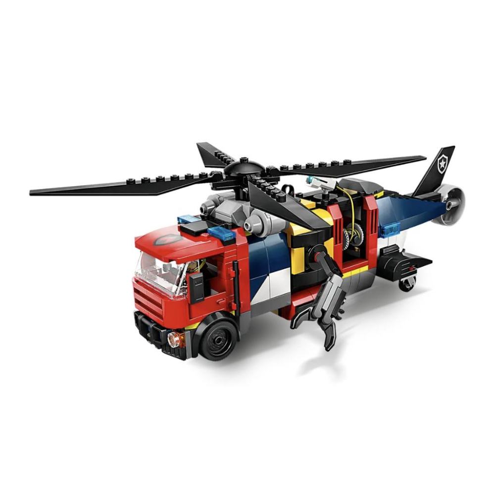 【樂高玩家】LEGO 60462 直升機、消防車和潛水艇套裝-City系列-細節圖4