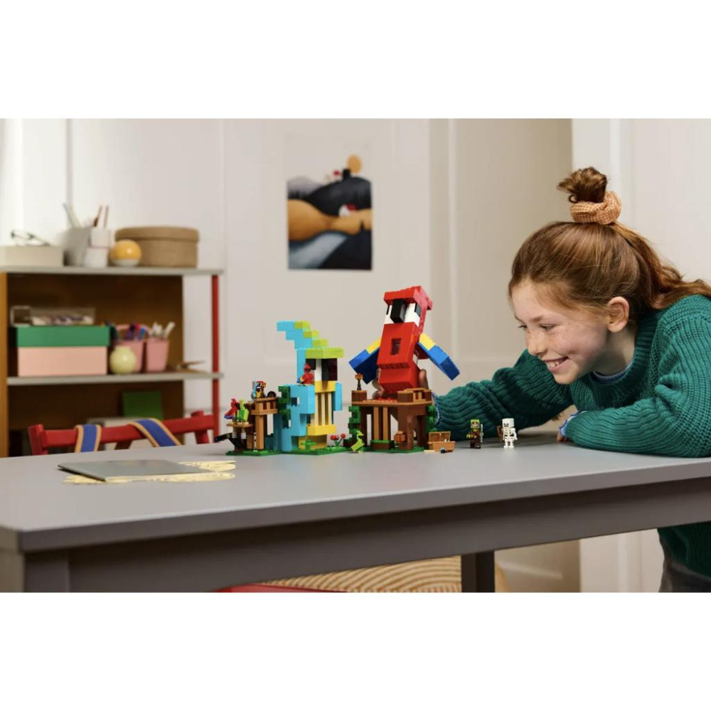 【樂高玩家】LEGO 21282 鸚鵡屋 Minecraft系列-細節圖3