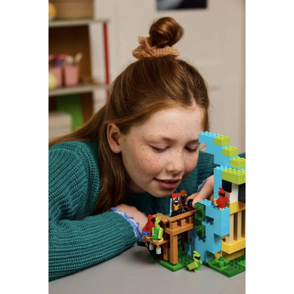 【樂高玩家】LEGO 21282 鸚鵡屋 Minecraft系列-細節圖4