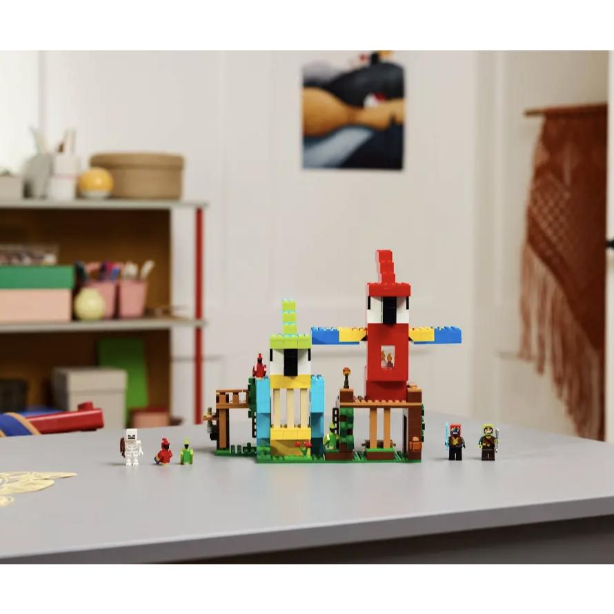 【樂高玩家】LEGO 21282 鸚鵡屋 Minecraft系列-細節圖5