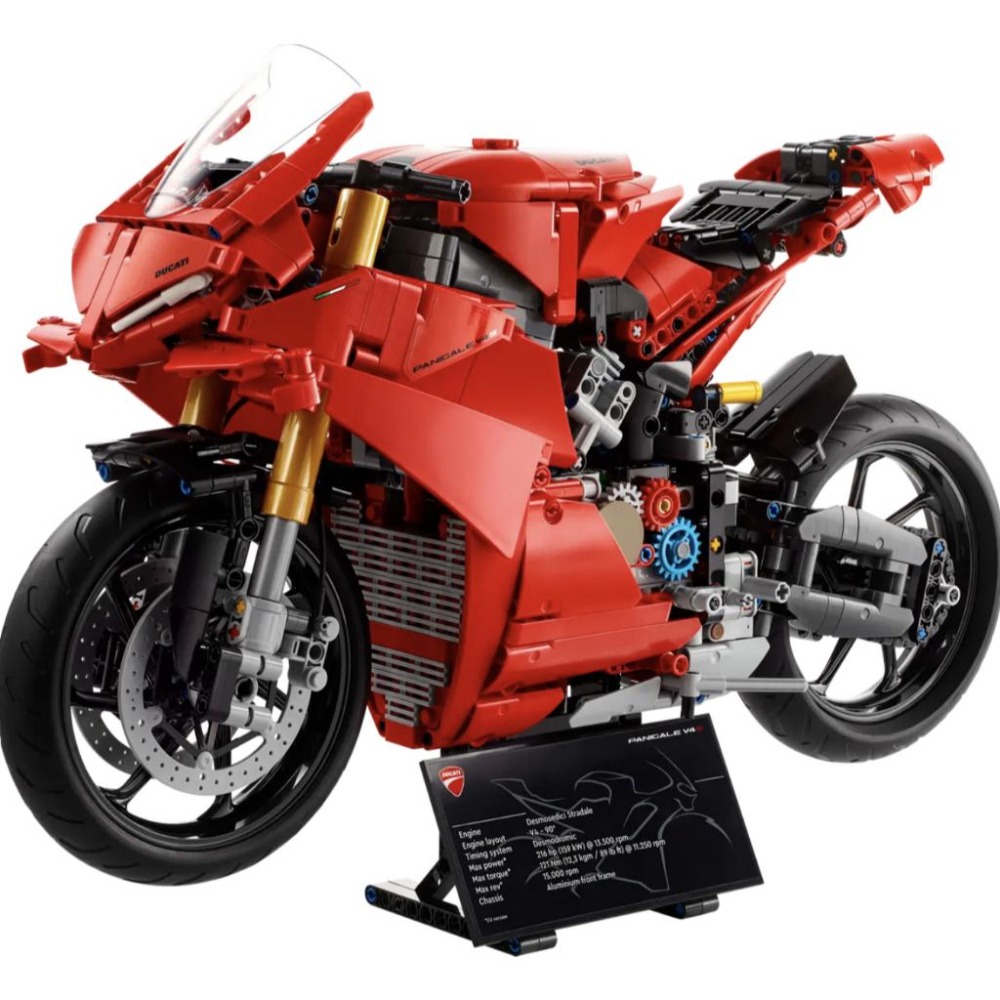 LEGO 42202 杜卡迪 Ducati Panigale V4 S 摩托車【樂高玩家】科技系列-細節圖2