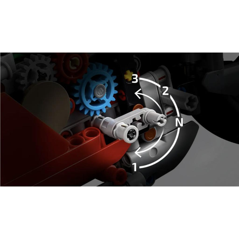 LEGO 42202 杜卡迪 Ducati Panigale V4 S 摩托車【樂高玩家】科技系列-細節圖4