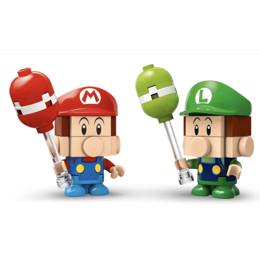 LEGO樂高 72034 瑪利歐賽車™ 瑪利歐寶寶vs路易吉寶寶【樂高玩家】Super Mario™系列-細節圖3