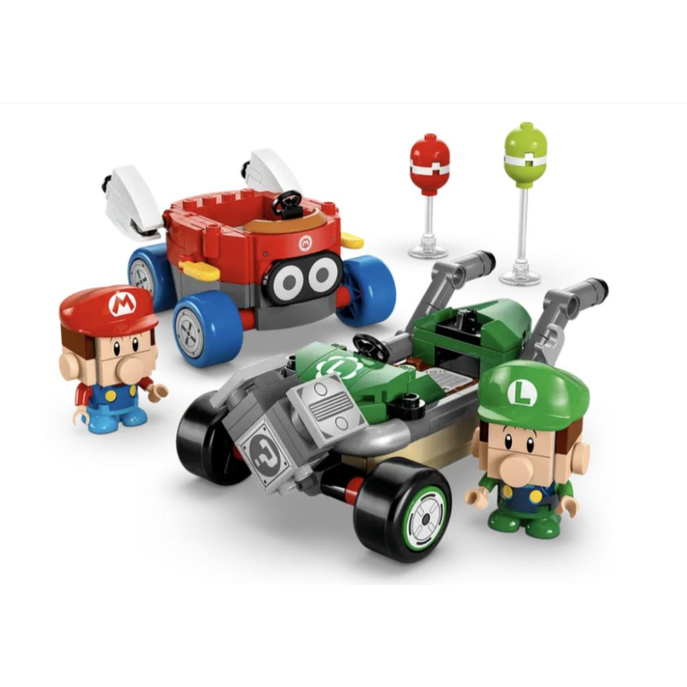 LEGO樂高 72034 瑪利歐賽車™ 瑪利歐寶寶vs路易吉寶寶【樂高玩家】Super Mario™系列-細節圖5