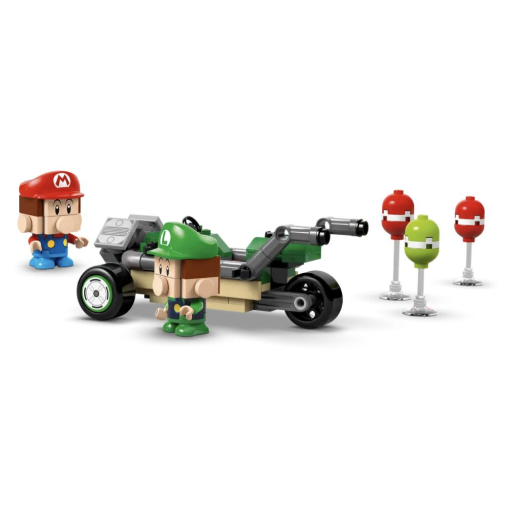 LEGO樂高 72034 瑪利歐賽車™ 瑪利歐寶寶vs路易吉寶寶【樂高玩家】Super Mario™系列-細節圖7