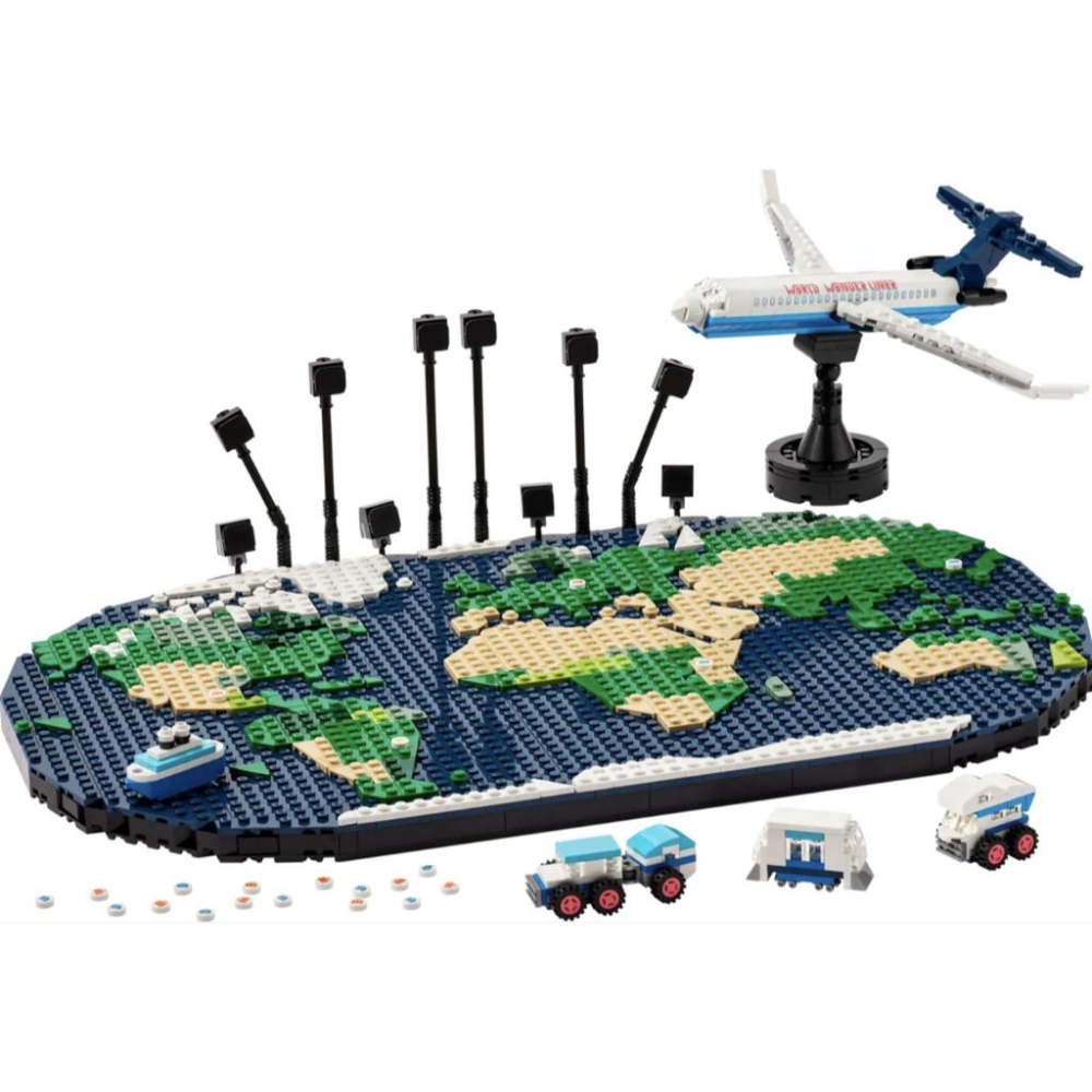 LEGO樂高 41838 旅行時光【樂高玩家】可壁掛-細節圖2