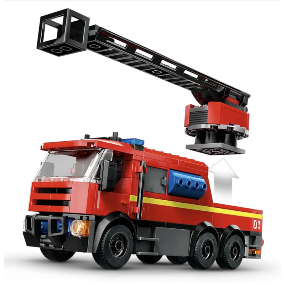 【樂高玩家】LEGO 60414 消防局和消防車 City系列-細節圖4