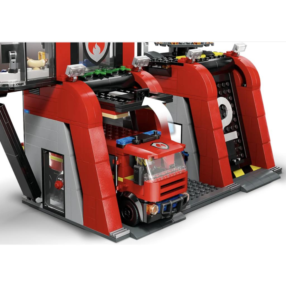 【樂高玩家】LEGO 60414 消防局和消防車 City系列-細節圖5