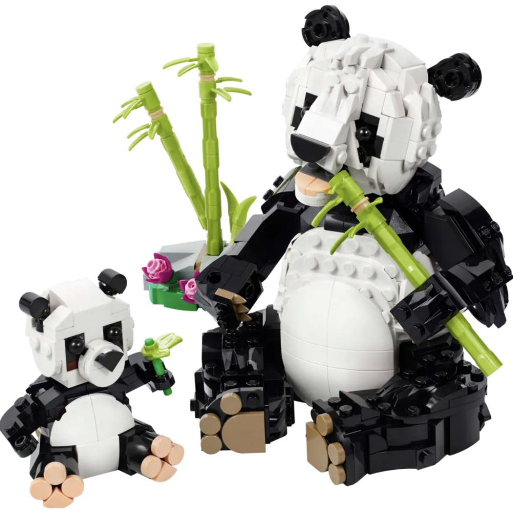 LEGO 31165 野生動物：熊貓家庭【樂高玩家】Creator 3 in 1系列-細節圖2