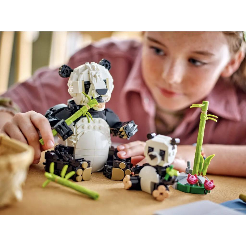 LEGO 31165 野生動物：熊貓家庭【樂高玩家】Creator 3 in 1系列-細節圖6