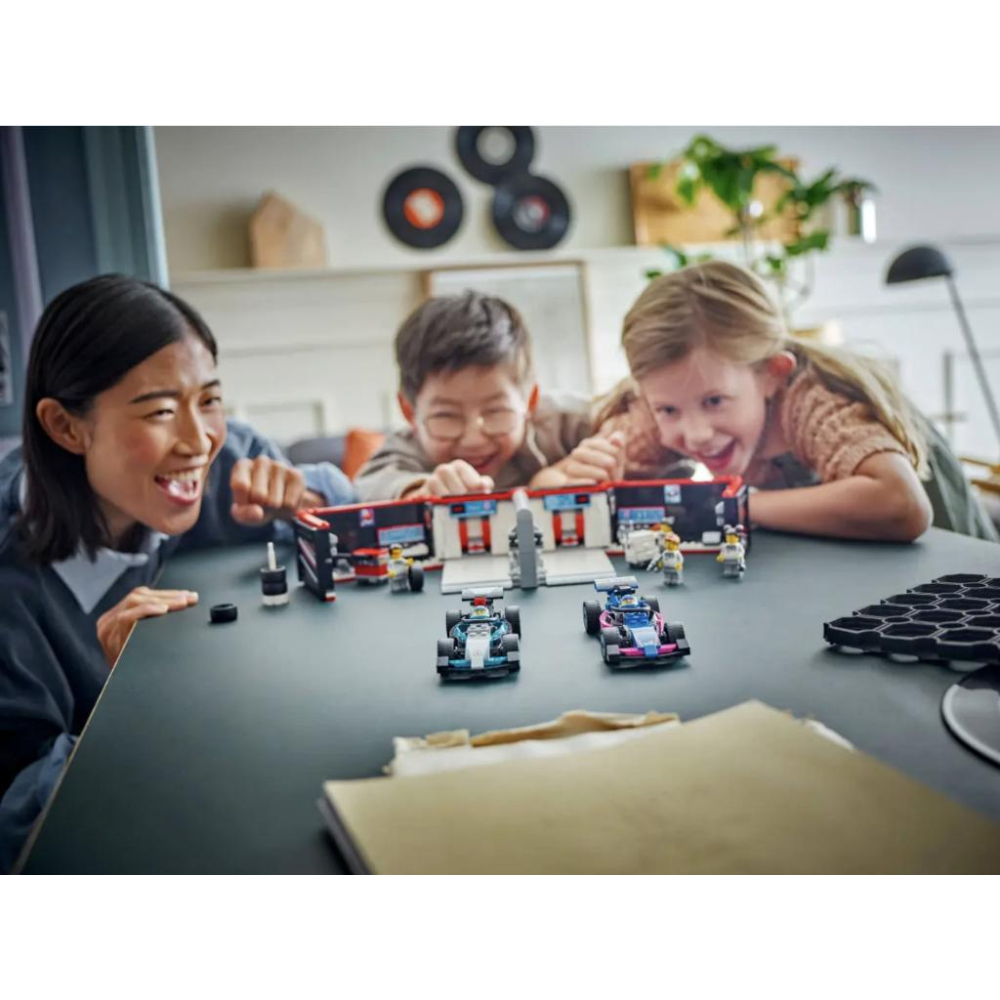 LEGO 60444 F1® 車庫和 Mercedes-AMG 與 Alpine汽車【樂高玩家】City系列-細節圖8