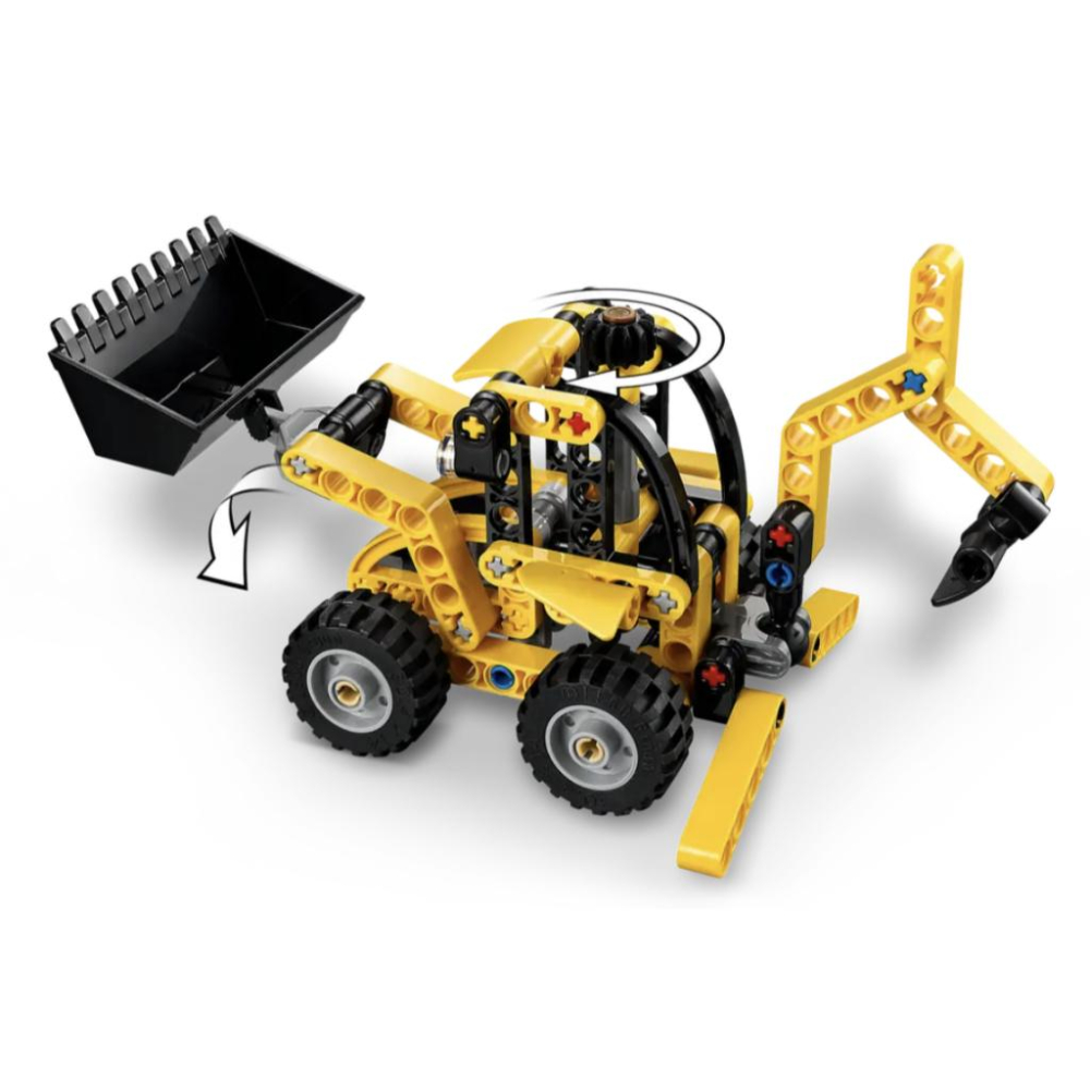 LEGO 42197 反鏟裝載機 【樂高玩家】科技系列-細節圖7