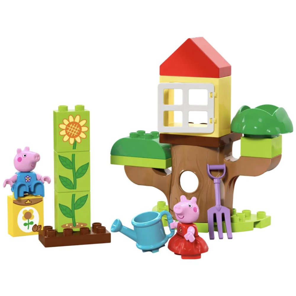 LEGO樂高 10431 佩佩豬的花園與樹屋Peppa Pig Garden and Tree House【樂高玩家】-細節圖2