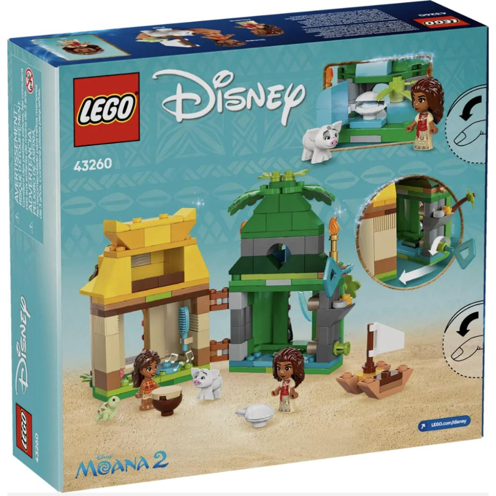 【樂高玩家】LEGO 43260 Disney 莫娜的歡樂島 - 迪士尼系列-細節圖9