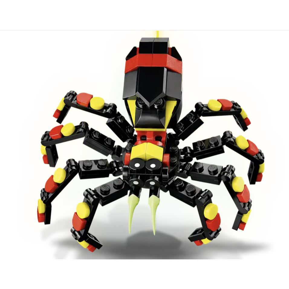 LEGO 31159 野生動物：驚奇蜘蛛【樂高玩家】Creator 3 in 1系列-細節圖3