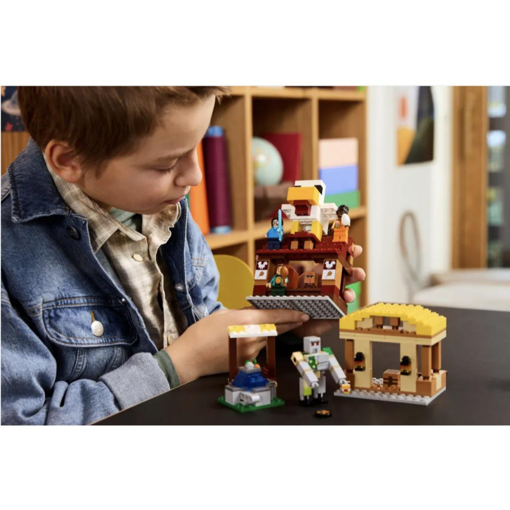 【樂高玩家】LEGO 21273 地獄幽靈氣球進攻村莊 Minecraft系列-細節圖8