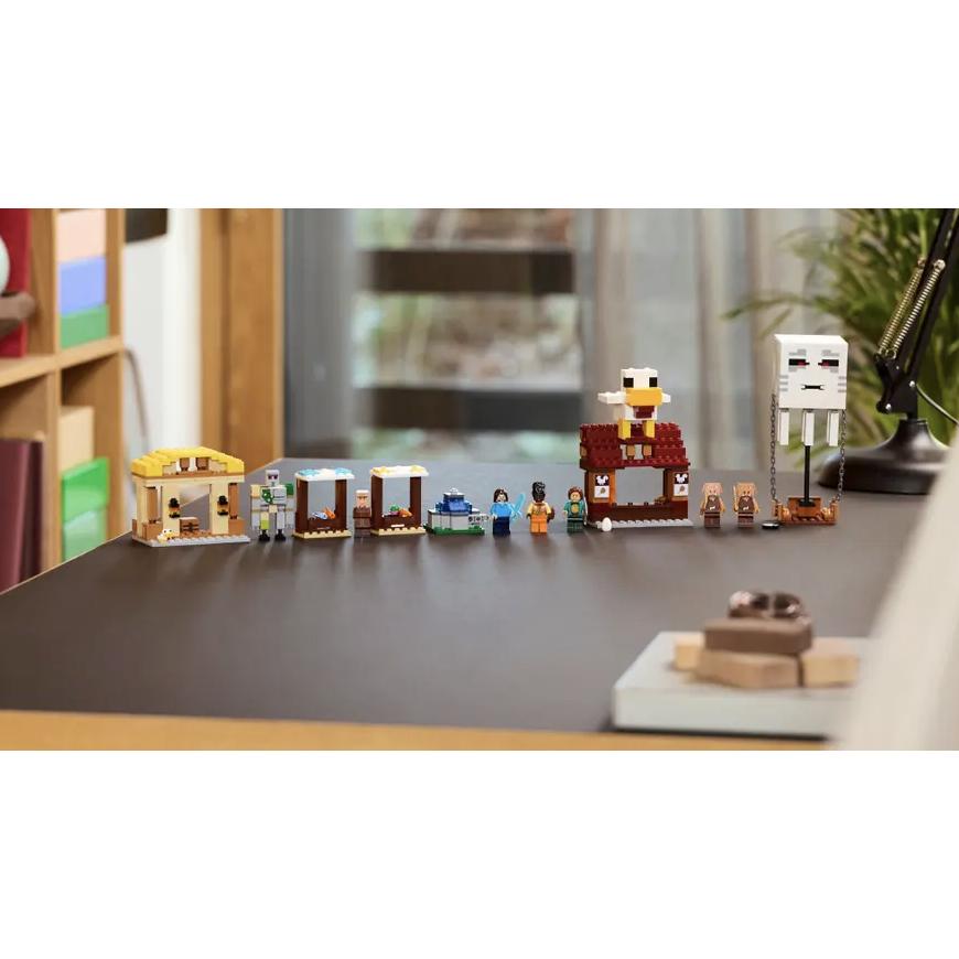 【樂高玩家】LEGO 21273 地獄幽靈氣球進攻村莊 Minecraft系列-細節圖9