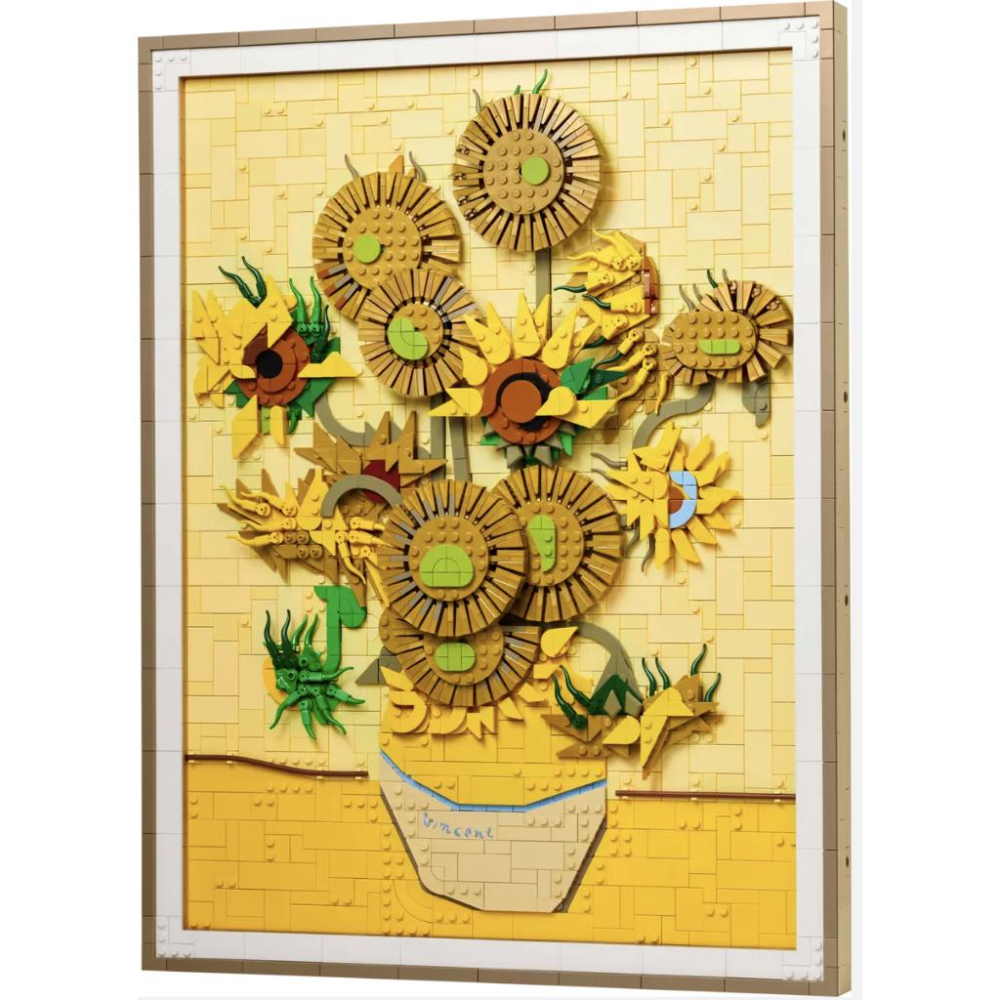 【樂高玩家】LEGO 31215 向日葵 Sunflowers 梵谷 樂高® ART 樂高盒組-細節圖2