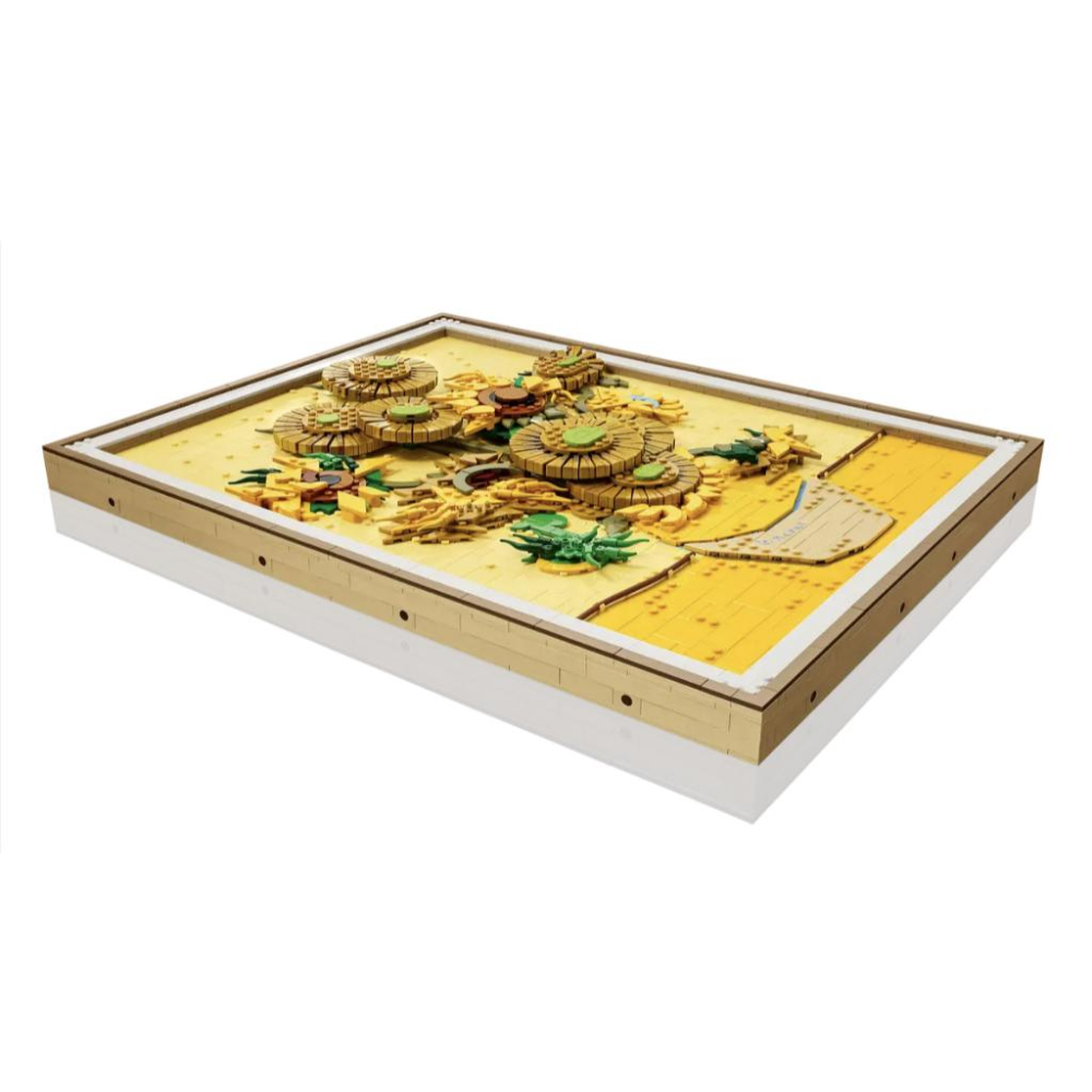 【樂高玩家】LEGO 31215 向日葵 Sunflowers 梵谷 樂高® ART 樂高盒組-細節圖4