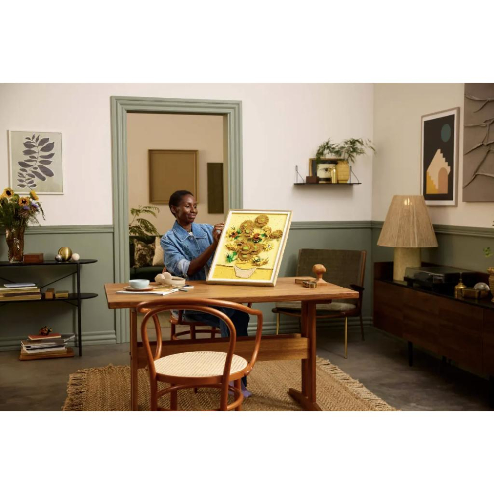 【樂高玩家】LEGO 31215 向日葵 Sunflowers 梵谷 樂高® ART 樂高盒組-細節圖5