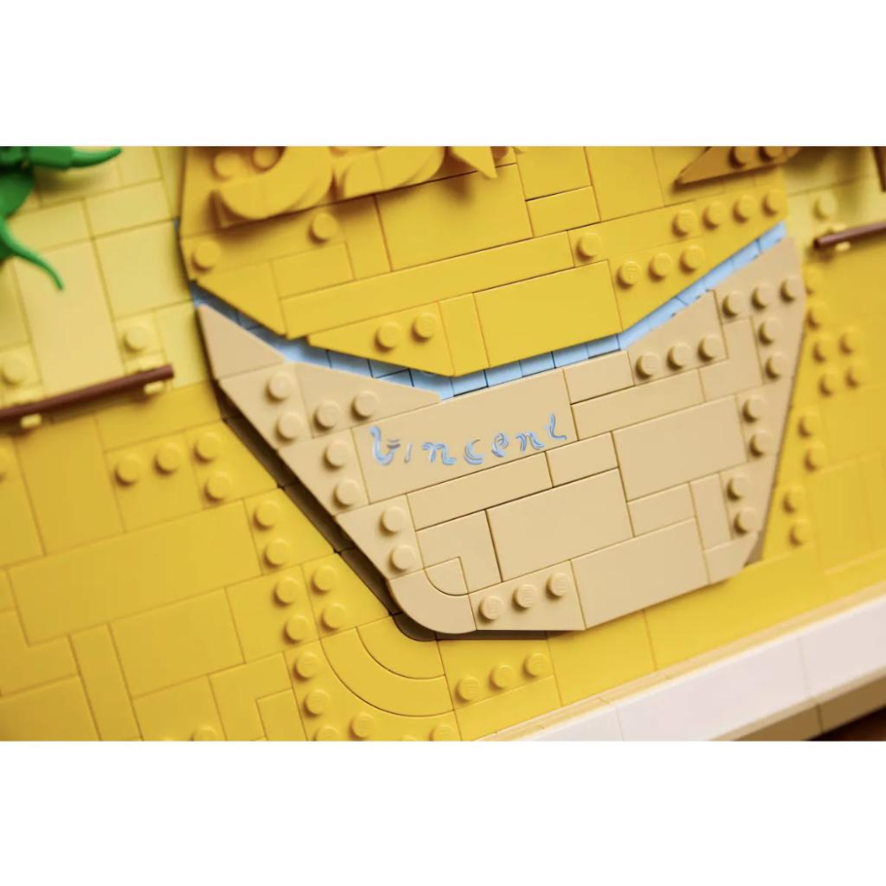 【樂高玩家】LEGO 31215 向日葵 Sunflowers 梵谷 樂高® ART 樂高盒組-細節圖6