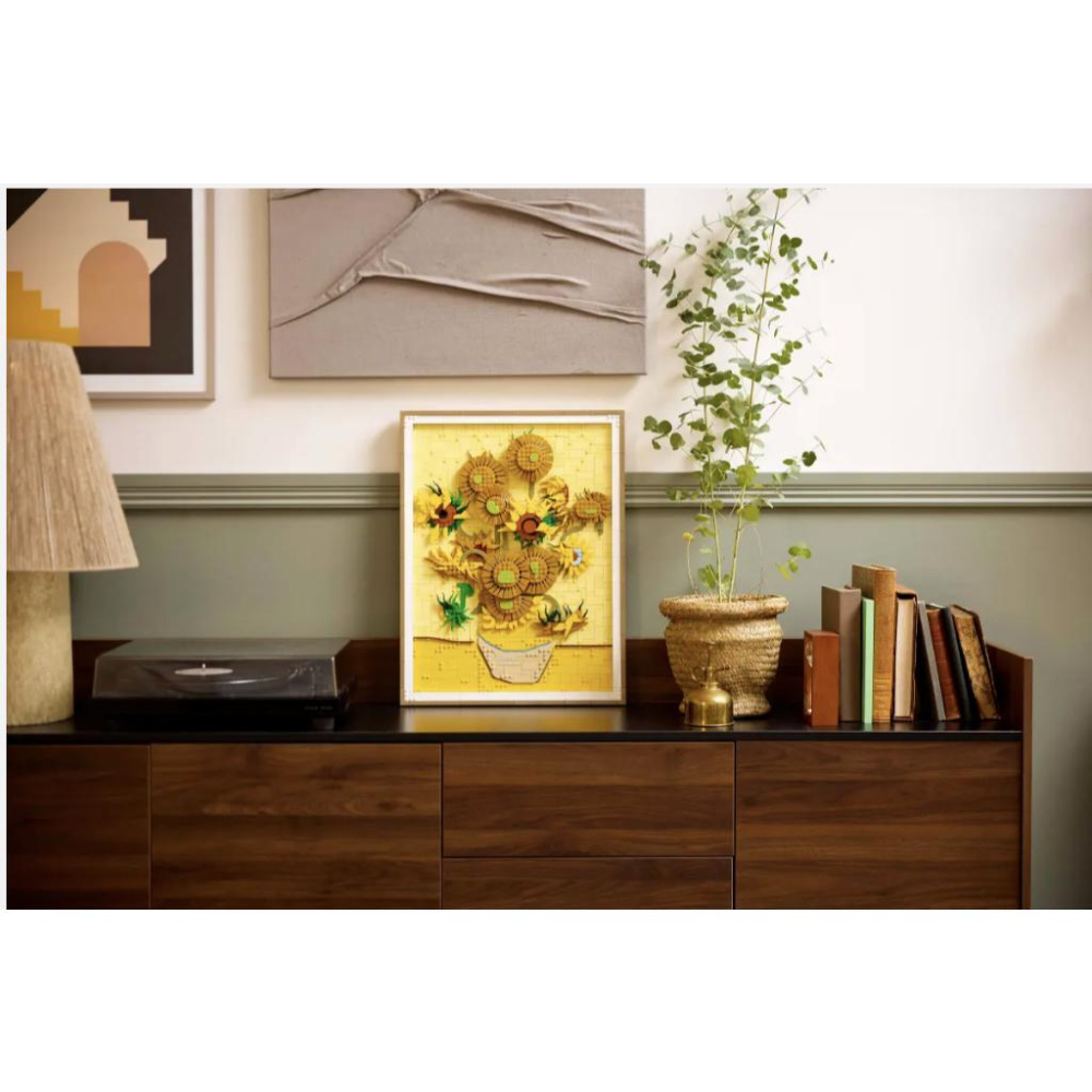 【樂高玩家】LEGO 31215 向日葵 Sunflowers 梵谷 樂高® ART 樂高盒組-細節圖8