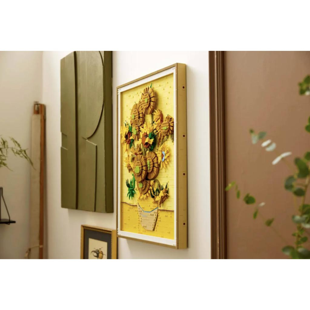 【樂高玩家】LEGO 31215 向日葵 Sunflowers 梵谷 樂高® ART 樂高盒組-細節圖9