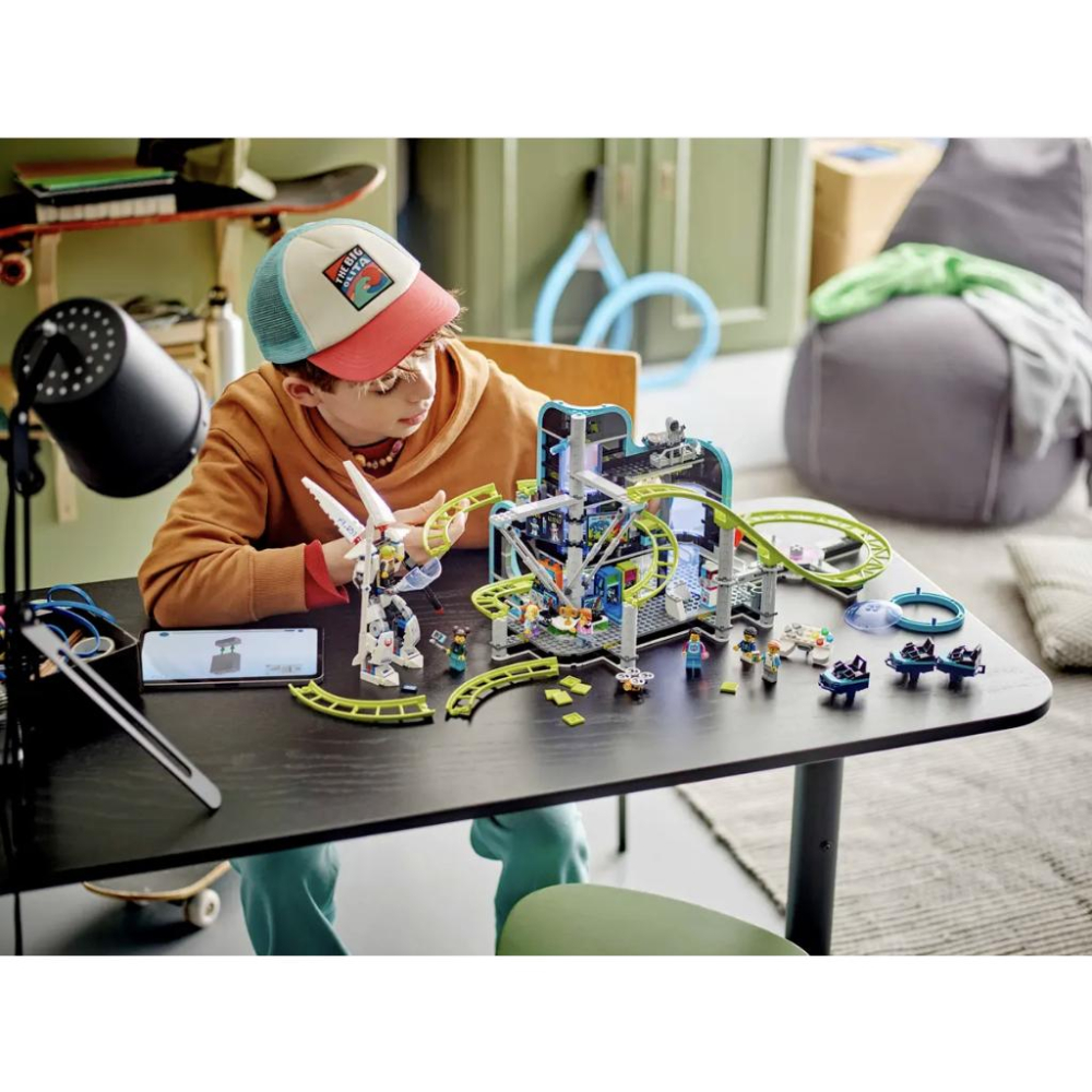 LEGO 60421機器人世界雲霄飛車樂園Robot World Roller-Coaster Park City系列-細節圖9