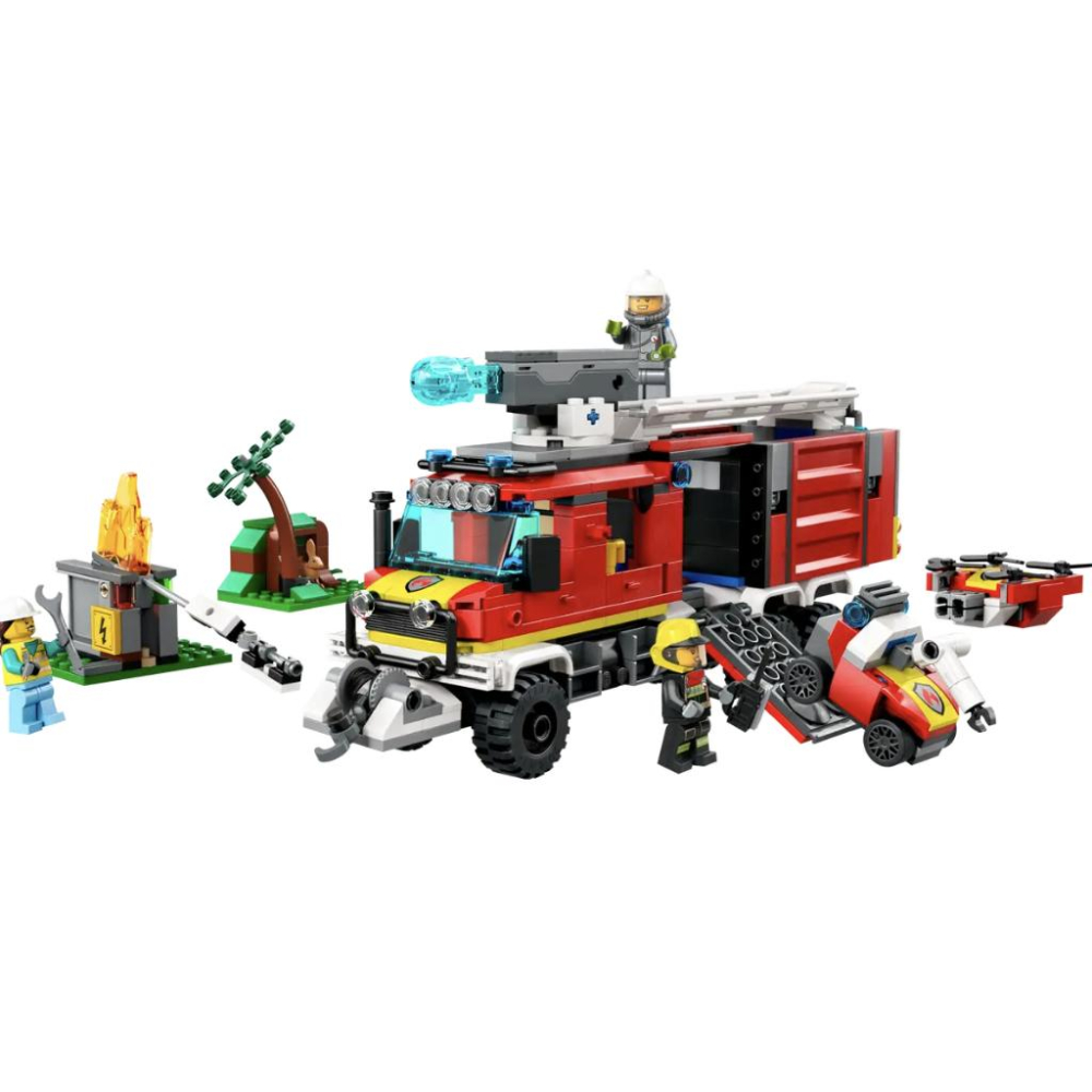 【樂高玩家】LEGO 60374 消防指揮車 City系列-細節圖2