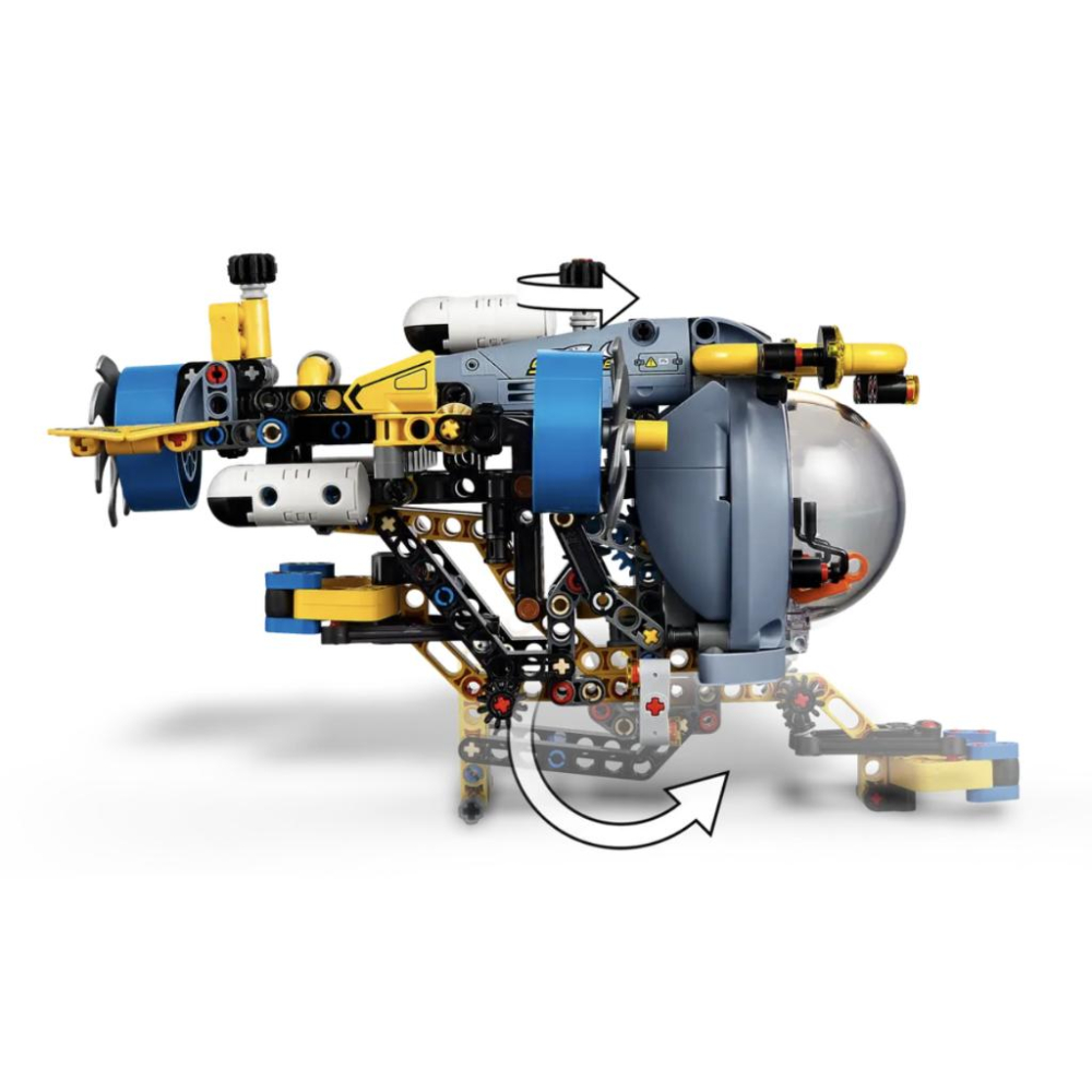 LEGO 42201 深海研究潛水艇【樂高玩家】科技系列-細節圖6