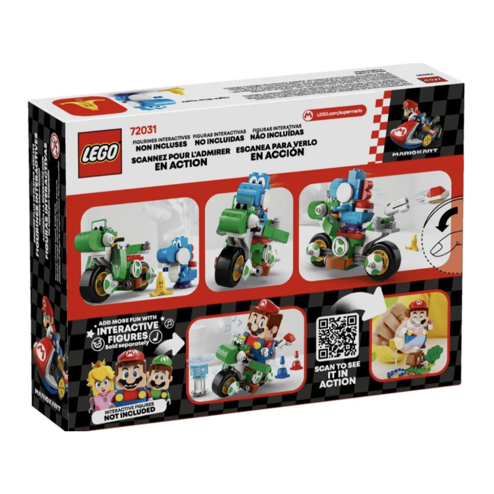 LEGO樂高 72031 瑪利歐賽車™－耀西摩托車【樂高玩家】Super Mario™系列-細節圖8