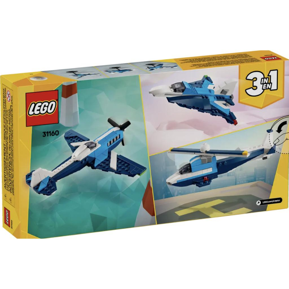 【樂高玩家】LEGO 31160 飛行器：競技飛機 Creator 3合1創意系列-細節圖8