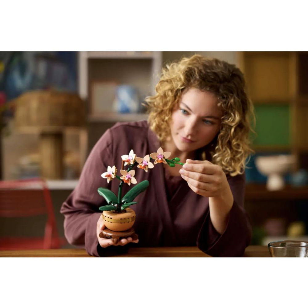 LEGO 樂高 10343 迷你蘭花【樂高玩家】花藝系列-細節圖5