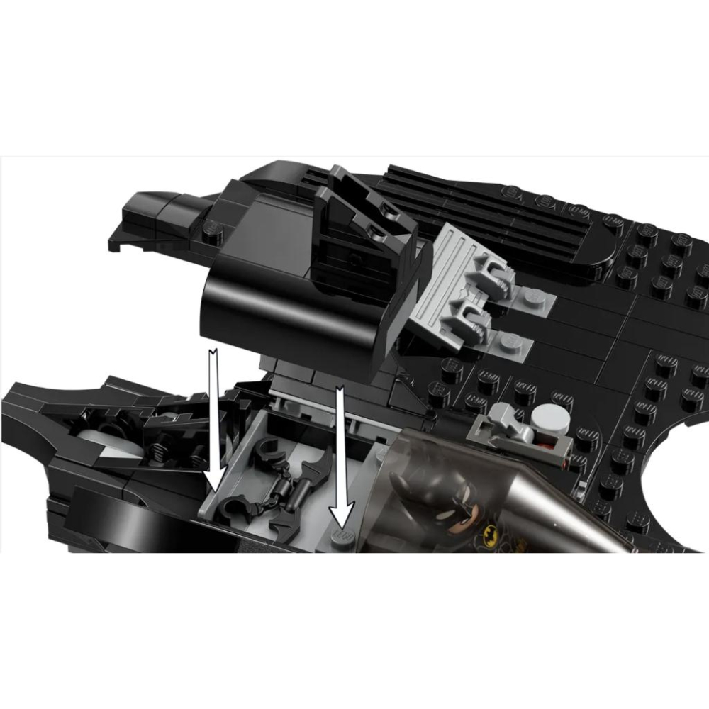 LEGO 76265 1989 蝙蝠戰機：蝙蝠俠與小丑對決【樂高玩家】超級英雄系列-細節圖6