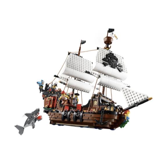 【樂高玩家】LEGO 31109 海盜船 / 骷髏島 驛站 Creator 三合一 系列-細節圖3