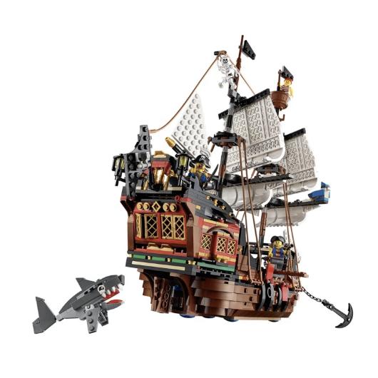 【樂高玩家】LEGO 31109 海盜船 / 骷髏島 驛站 Creator 三合一 系列-細節圖4