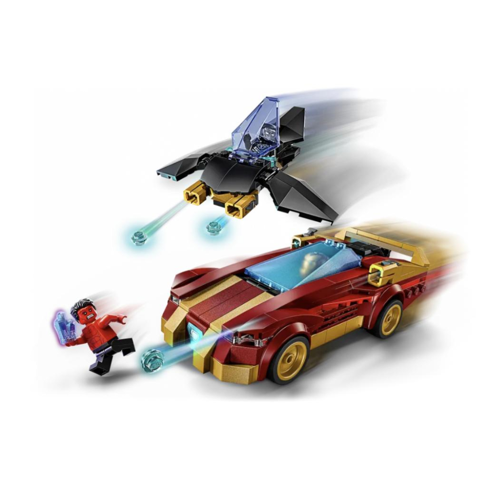 LEGO樂高 76310 鋼鐵人汽車和黑豹大戰紅浩克【樂高玩家】Marvel系列-細節圖3