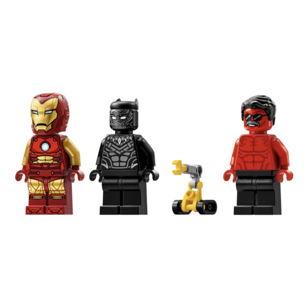 LEGO樂高 76310 鋼鐵人汽車和黑豹大戰紅浩克【樂高玩家】Marvel系列-細節圖6
