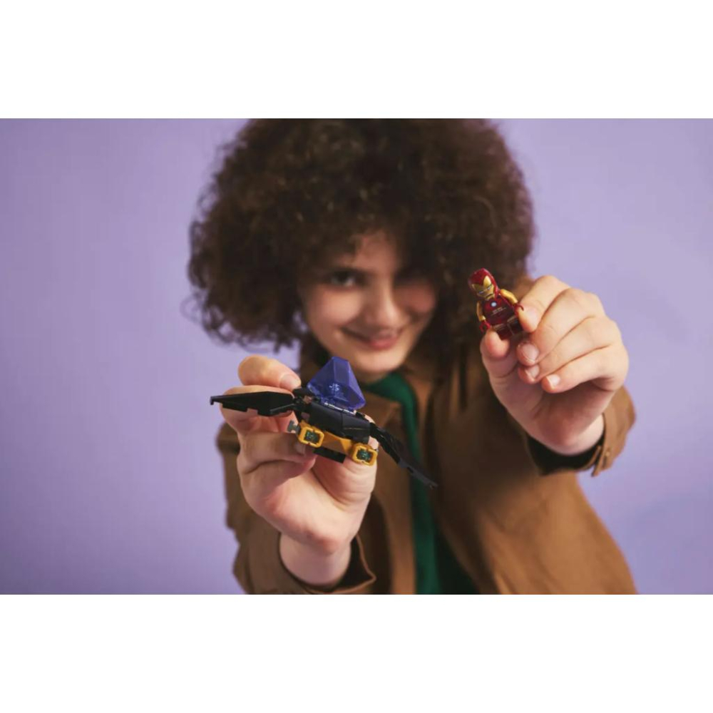 LEGO樂高 76310 鋼鐵人汽車和黑豹大戰紅浩克【樂高玩家】Marvel系列-細節圖7