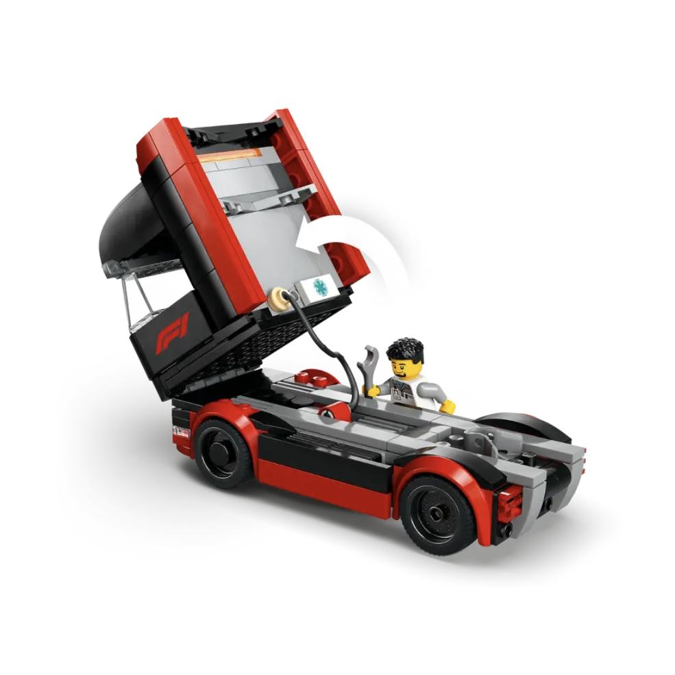 LEGO 60445 F1® 卡車和 RB20 與 AMR24 F1® 汽車【樂高玩家】City系列-細節圖5